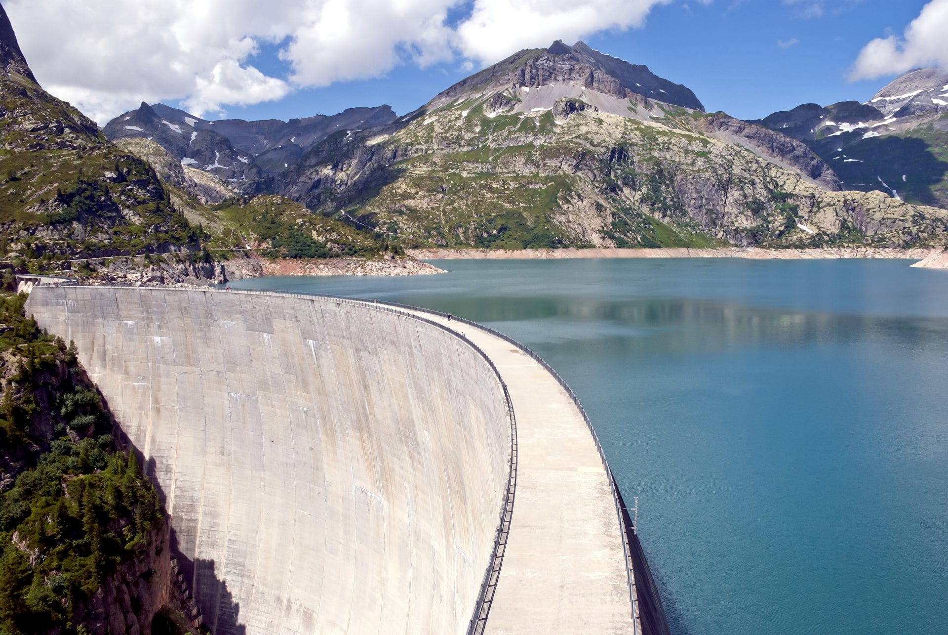 Emosson Dam in Switzerland