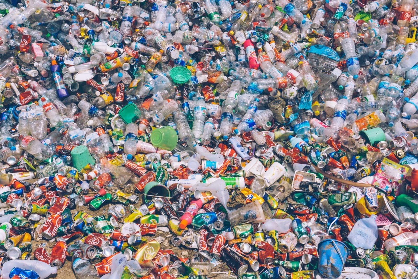 pile of trash in thailand