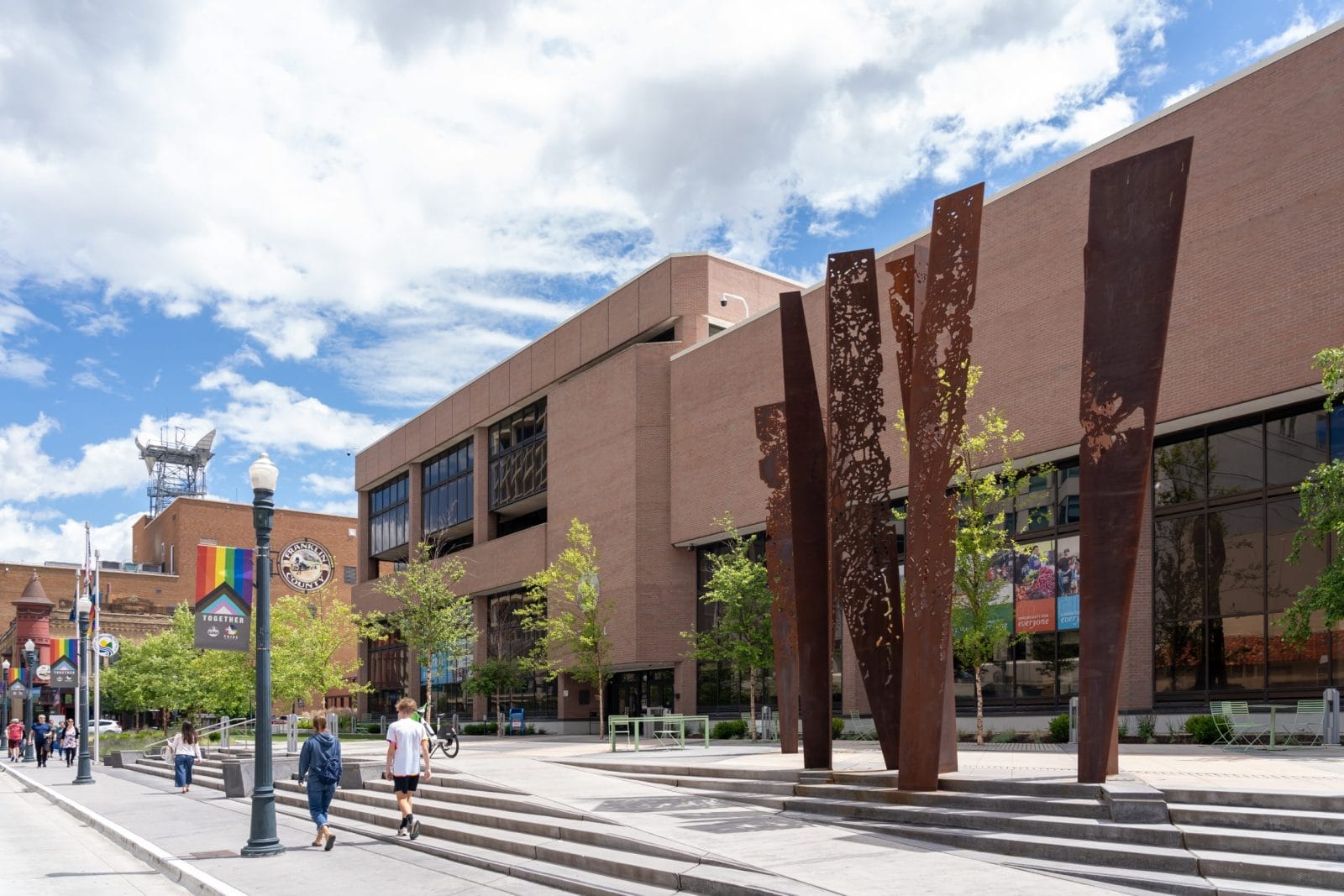 Boise, Idaho, USA - June 18, 2023: Boise City Hall at Capitol Blvd in Boise, Idaho, USA.